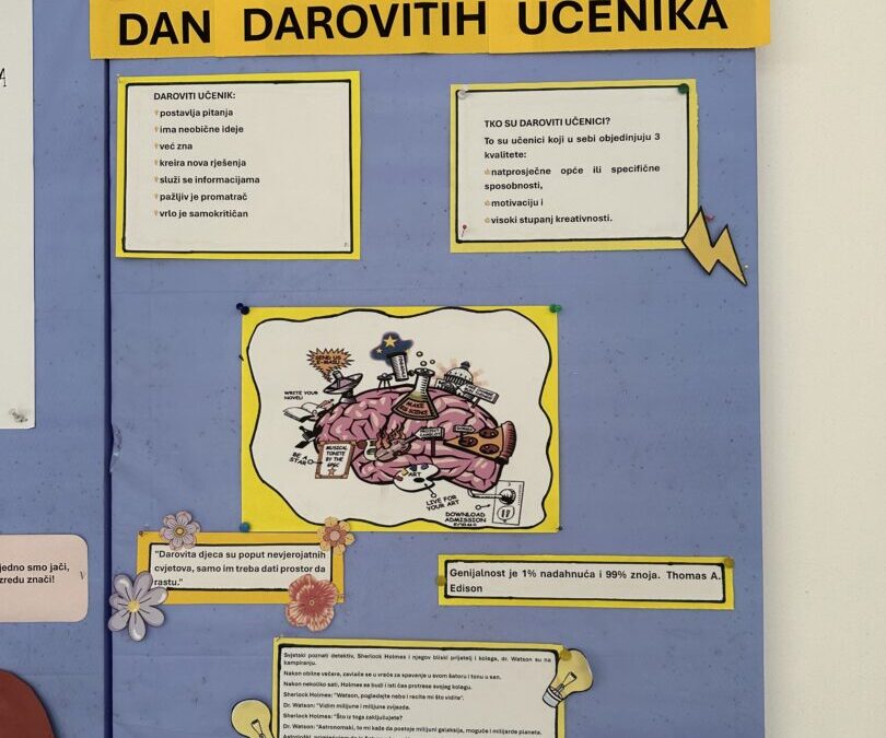 DAN DAROVITIH UČENIKA