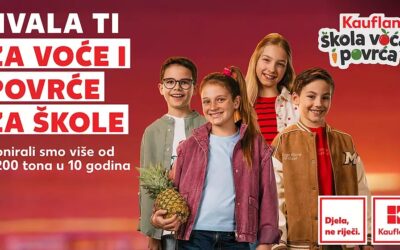 Četvrtu godinu zaredom u projektu „Škola voća i povrća“